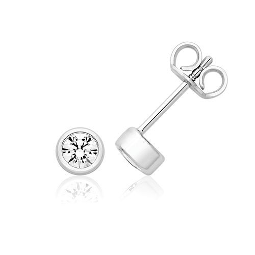 April Birth Stone Earrings