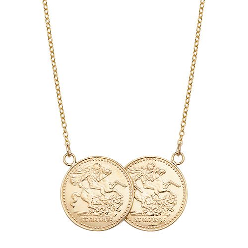 9ct Yellow Gold Sovereigns Necklace