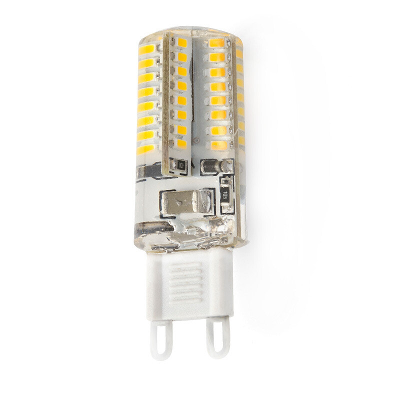 Лампа светодиодная g9 5,5W 220V, силикон