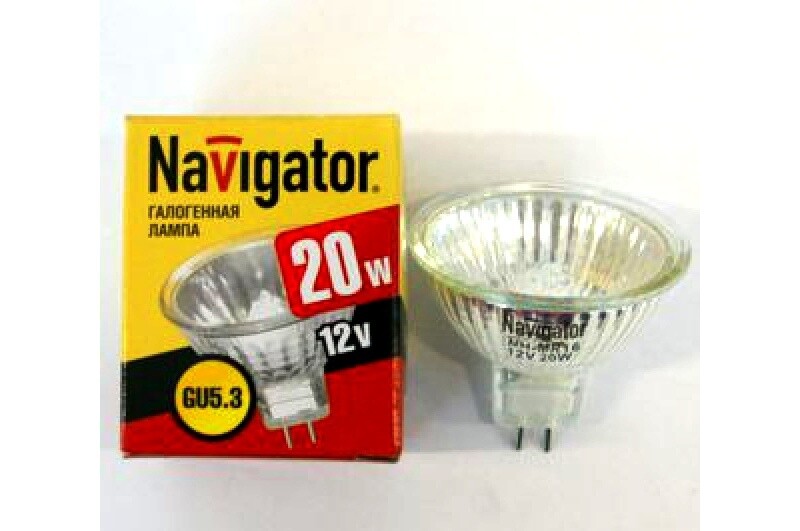 Лампа Navigator 20W GU5.3 12V