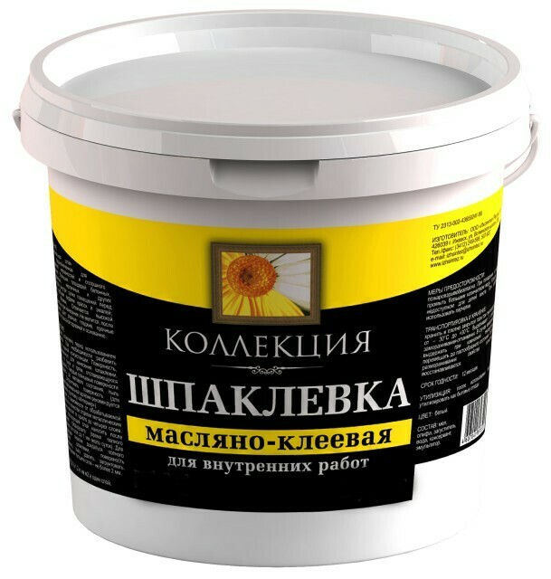 Шпаклевка масляно-клеевая (1,5кг) Ижевск