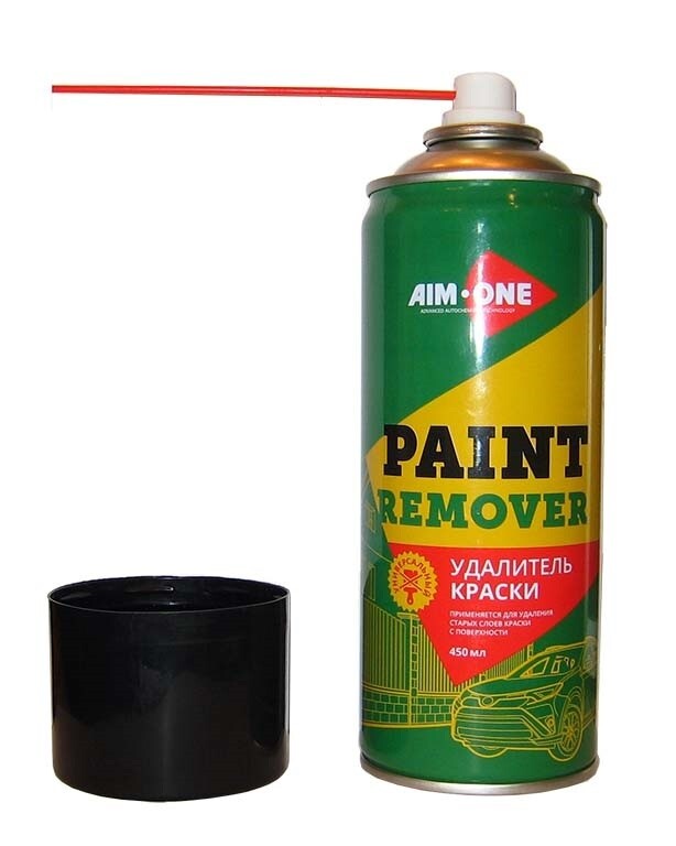 Удалитель краски (450мл) (аэрозоль)  "AIM-ONE" Pain PR-450