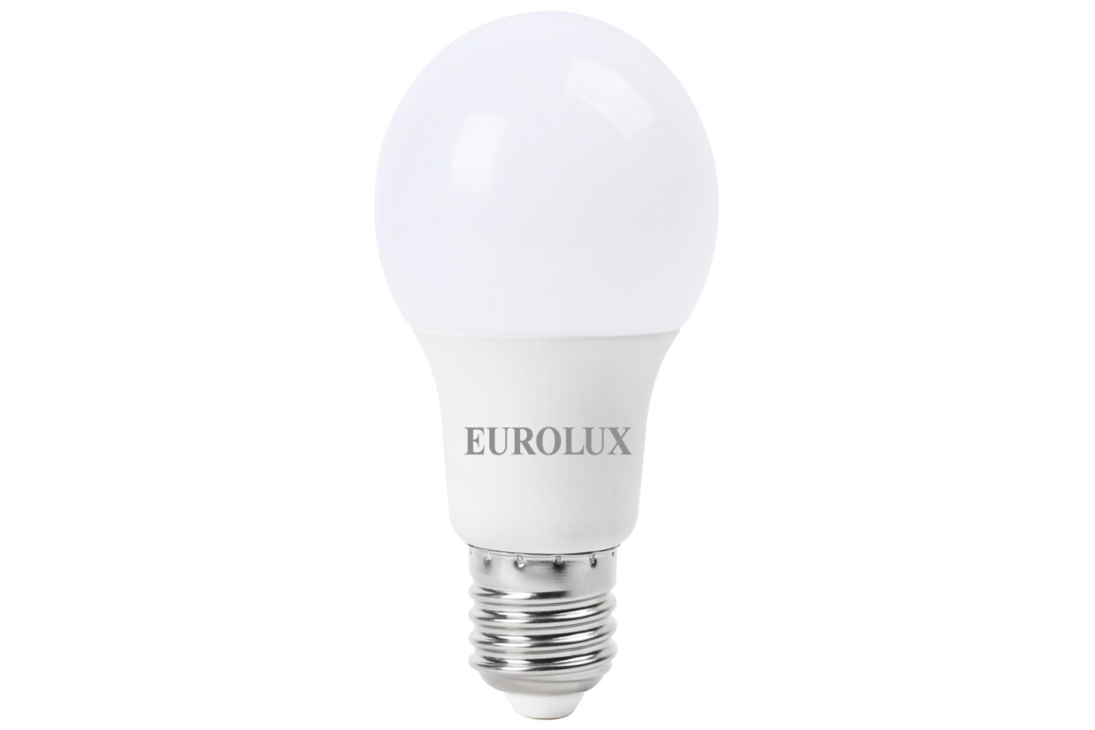 EUROLUX Лампа светодиодная LL-E-A60-13W-2304K-E27 (груша, 13вт, нейтральн)