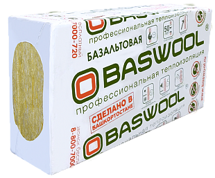 Baswool Фасад 90  1200мм*600мм* 100мм  (3 плит/0,216м³/ упаковка)