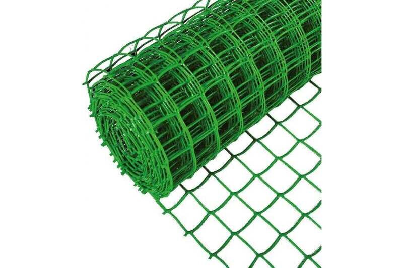 Решетка садовая заборная пластиковая 33*33мм (1,0м*20м) 