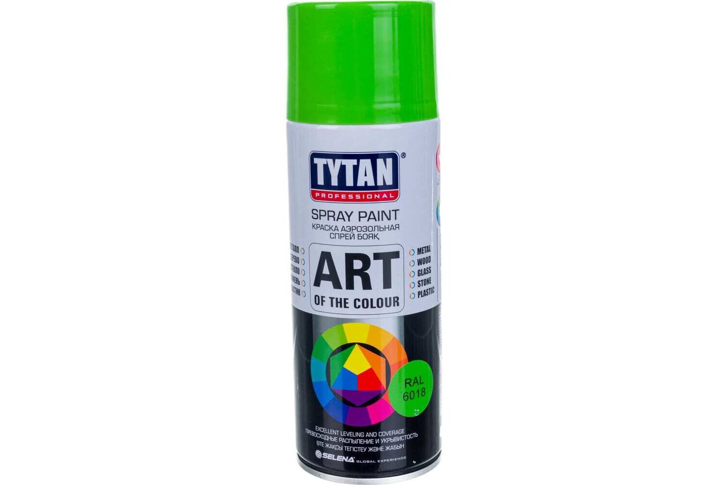 Эмаль аэрозольная TYTAN Professional Art of the color светло-зеленая 6018