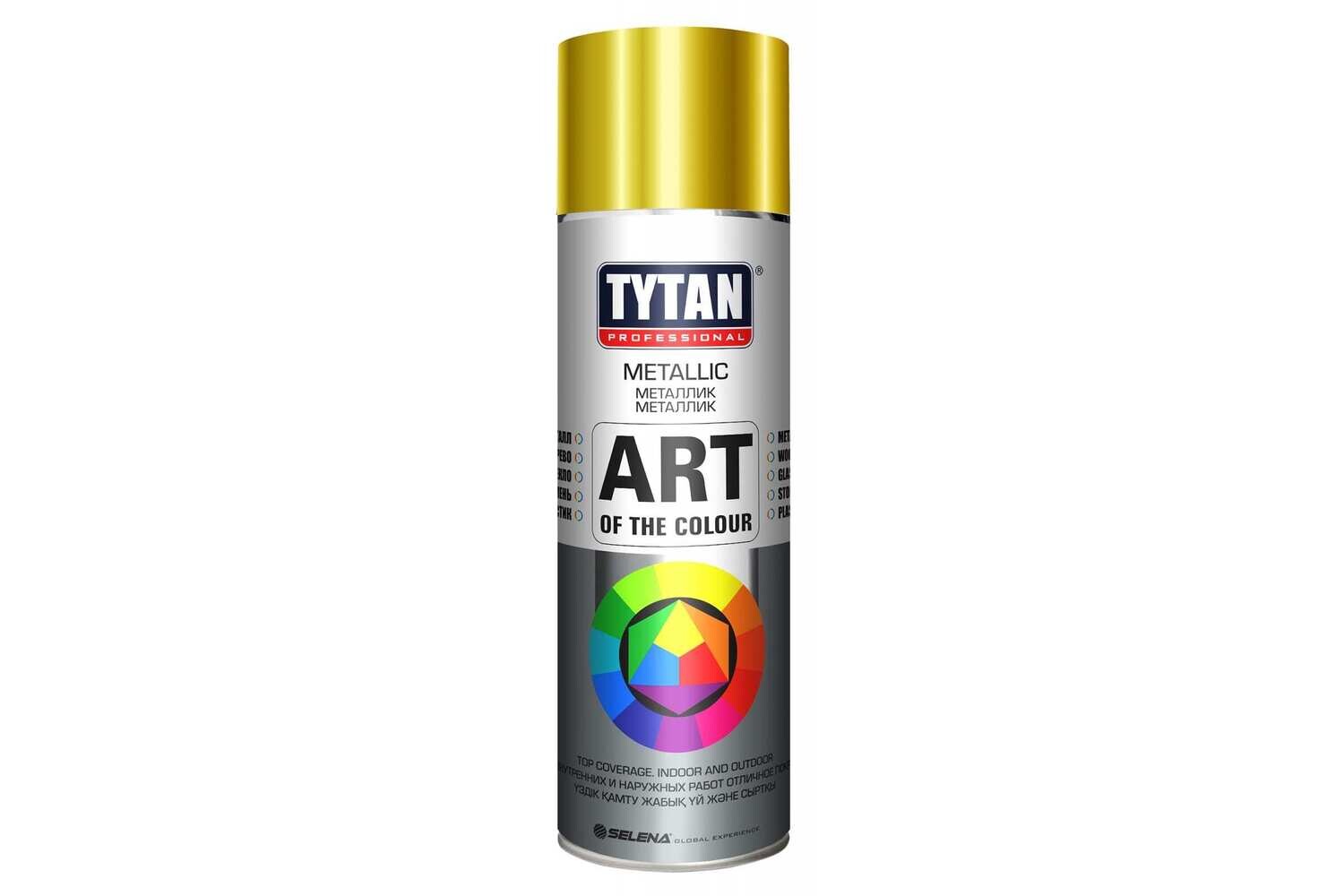 Эмаль аэрозольная TYTAN Professional Art of the color Золотой металлик 79800