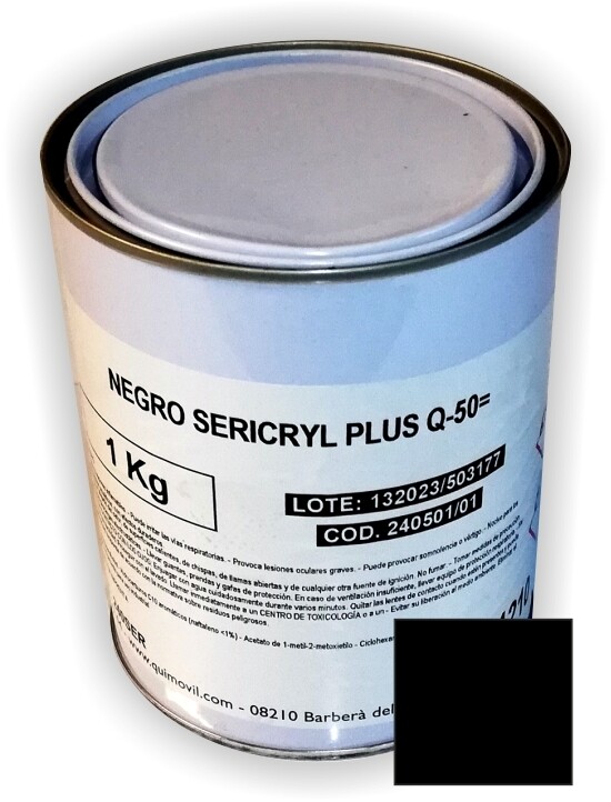 Negro Sericryl Q50 (envase 1kg)