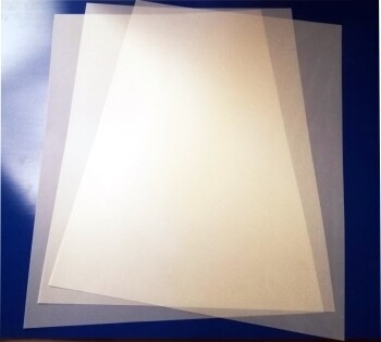 Hojas poliester transfer DTF / DTG A3. Caja 250 hojas