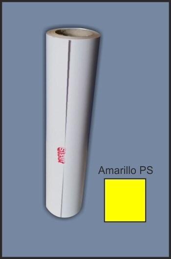 Vinilo textil SISER Amarillo limón PSA0004 (25 m. largo x 0,5 m. ancho bobina)