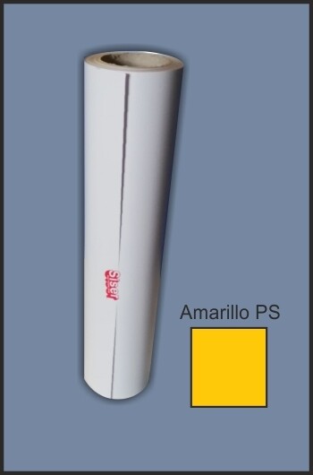 Vinilo textil SISER Amarillo PSA0005 (25 m. largo x 0,5 m. ancho bobina)