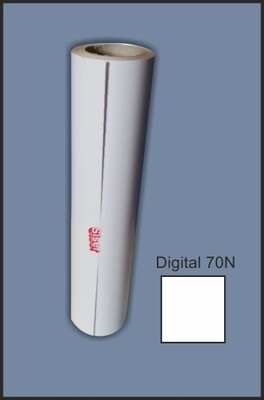 Vinilo textil SISER digital 70N (25 m. largo x 0,5 m. ancho bobina)