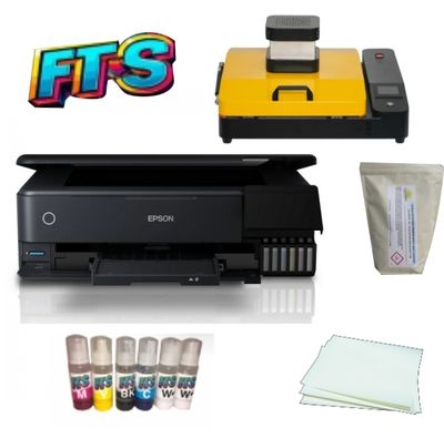 Maquina y consumibles FTS transfer textil