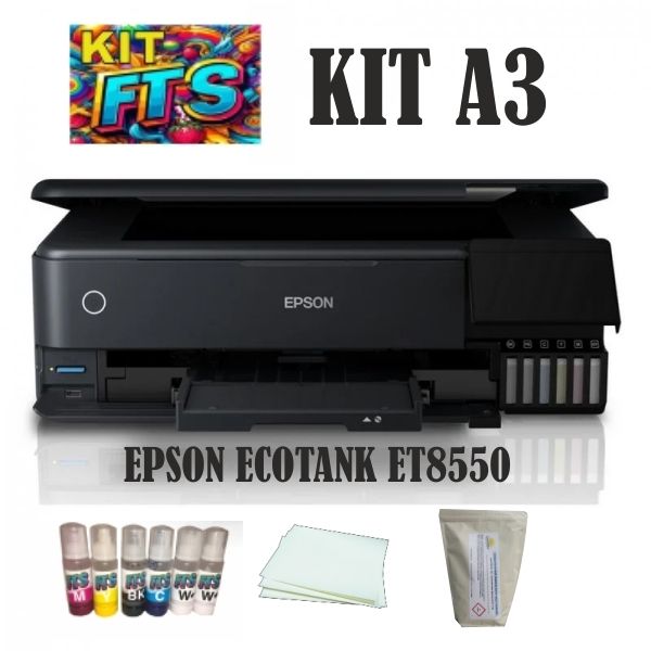 KIT A3 FTS EPSON ET8550 + consumibles