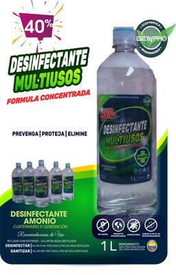 Desinfectante Concentrado 5VID INDUSTRIAL