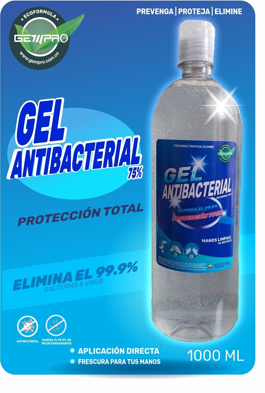 Litro Gel Antibacterial