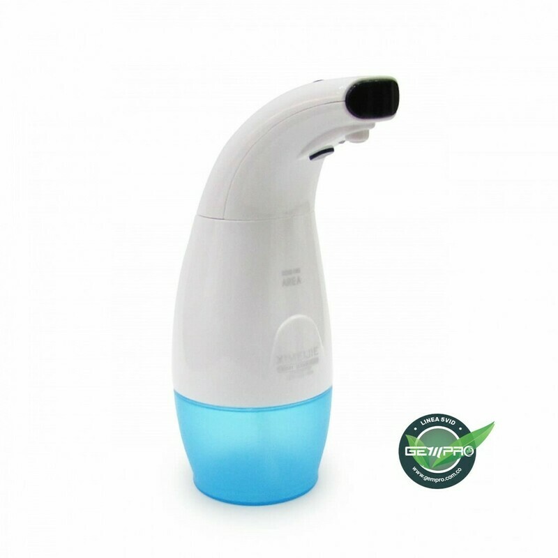 Dispensador de Jabón con sensor y luz UV para desinfección