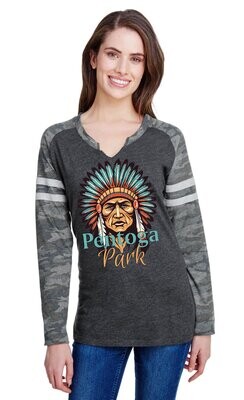 Pentoga Park Chief Woman&#39;s Long Sleeve Shirt