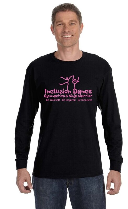 Inclusion Dance Purple Glitter Logo Long Sleeve Shirt