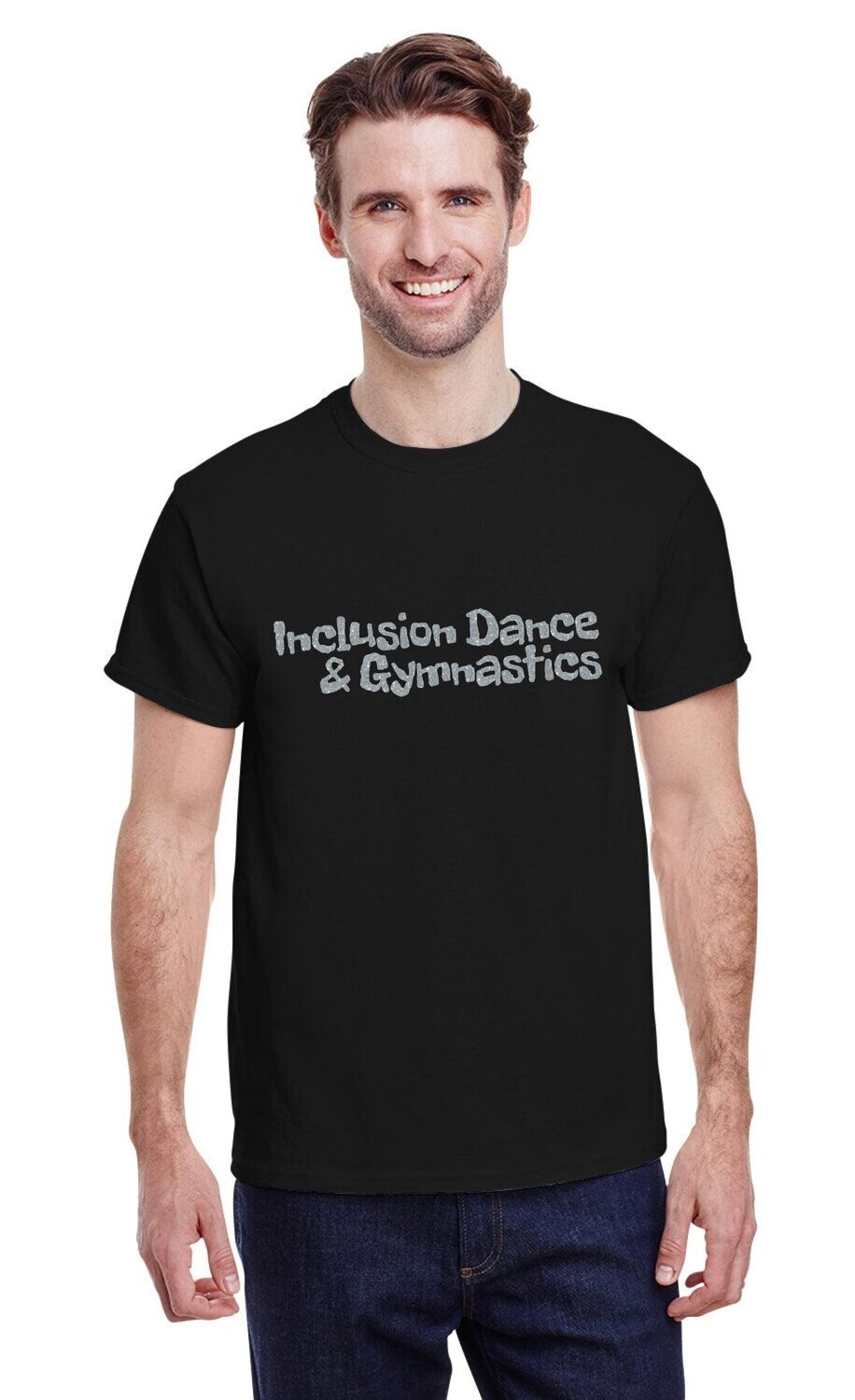 Silver Glitter Inclusion Dance Unisex T-Shirt (adult &amp; youth)