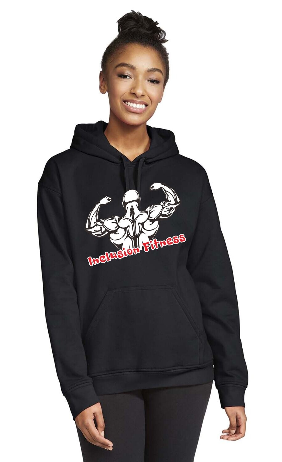 Inclusion Fitness Logo Unisex Hoodie Sweatshirt (adult & youth)