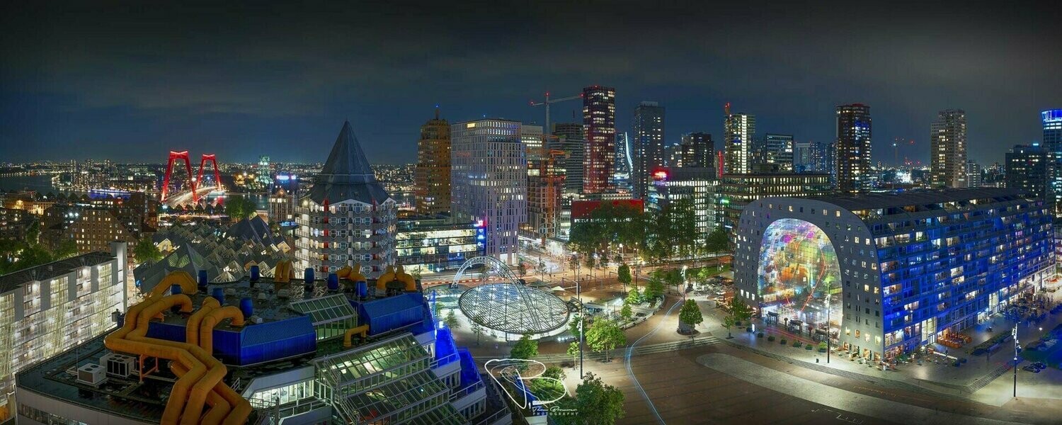 Rotterdam Skyline Panorama