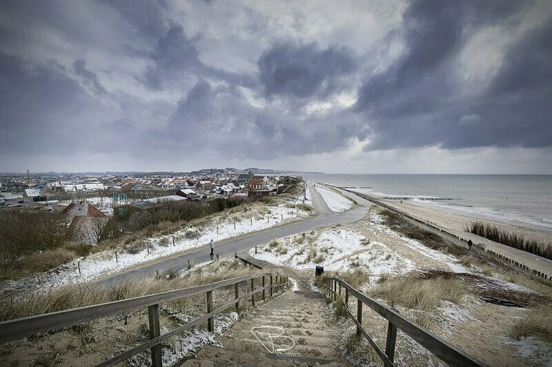 Winters Zoutelande