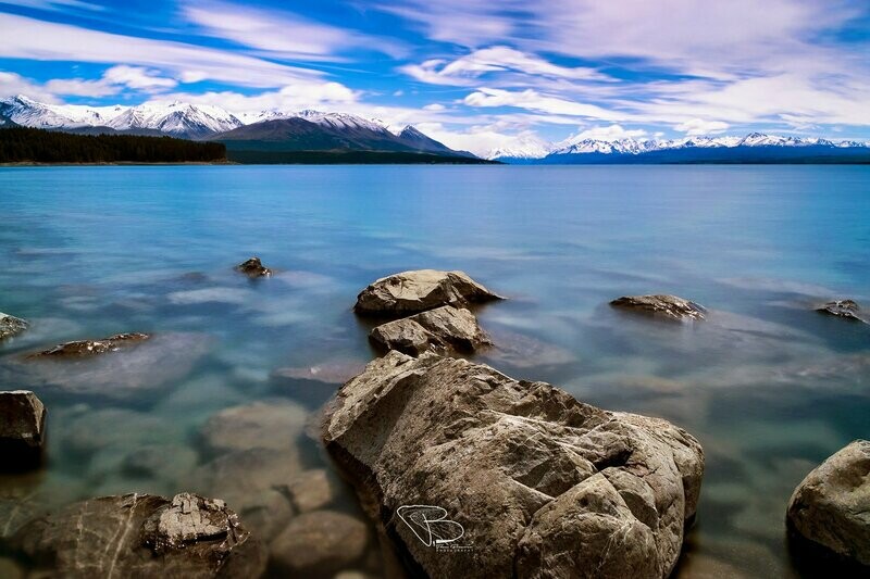 Glassy Blue
