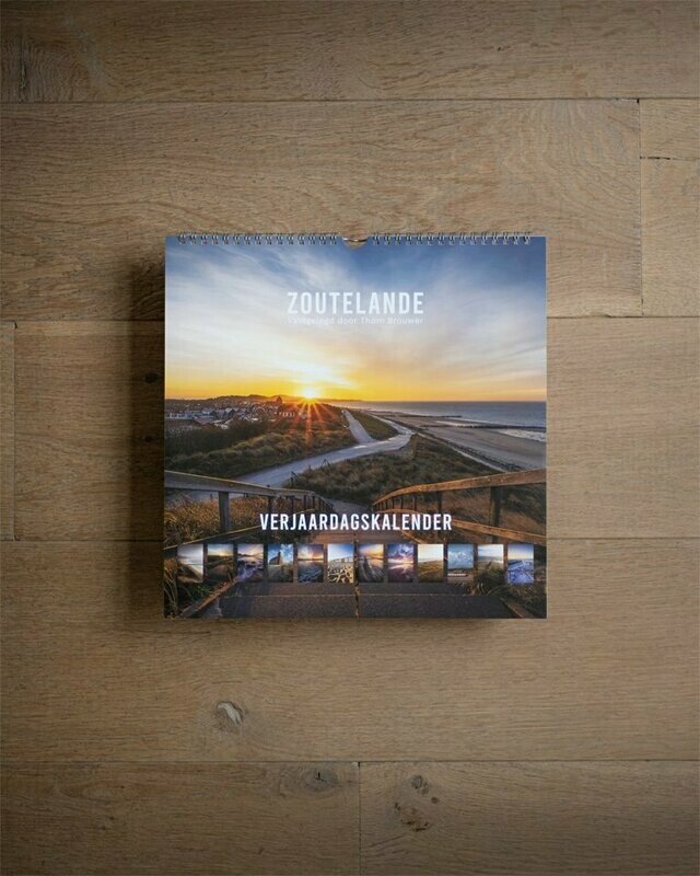 Verjaardagskalender 'Zoutelande' Verjaardagskalender 'Zoutelande'