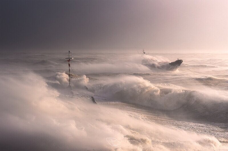 Storm in Vlissingen