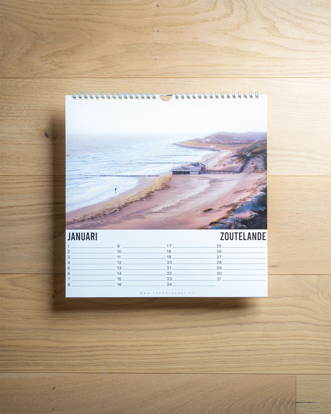 Verjaardagskalender 'Zoutelande' (2de editie)