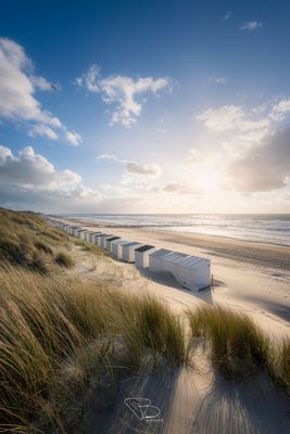 Zeeuws licht aan de kust bij Oostkapelle Zeeuws licht aan de kust bij Oostkapelle