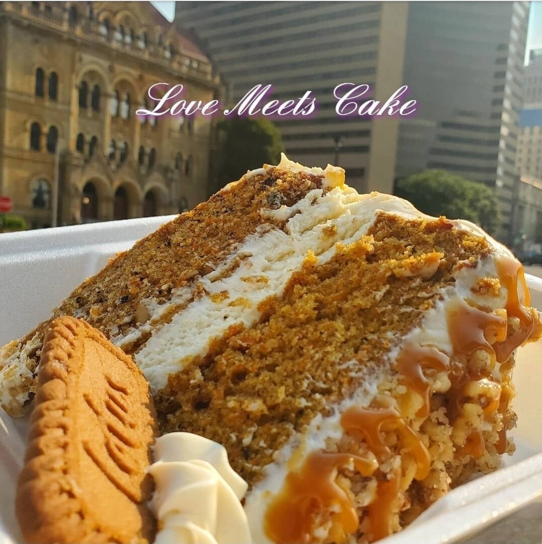 Candied Walnut Carrot Cake Cheesecake