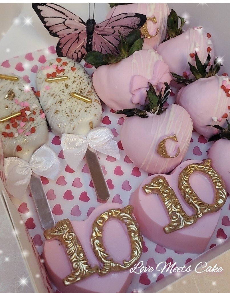 Birthday Treat Box! Can choose color preference 