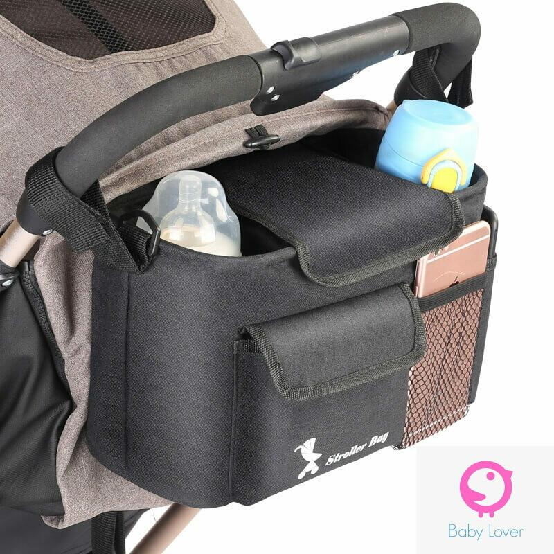 Универсален органайзер/чанта за бебешка колиaчка Black Trip