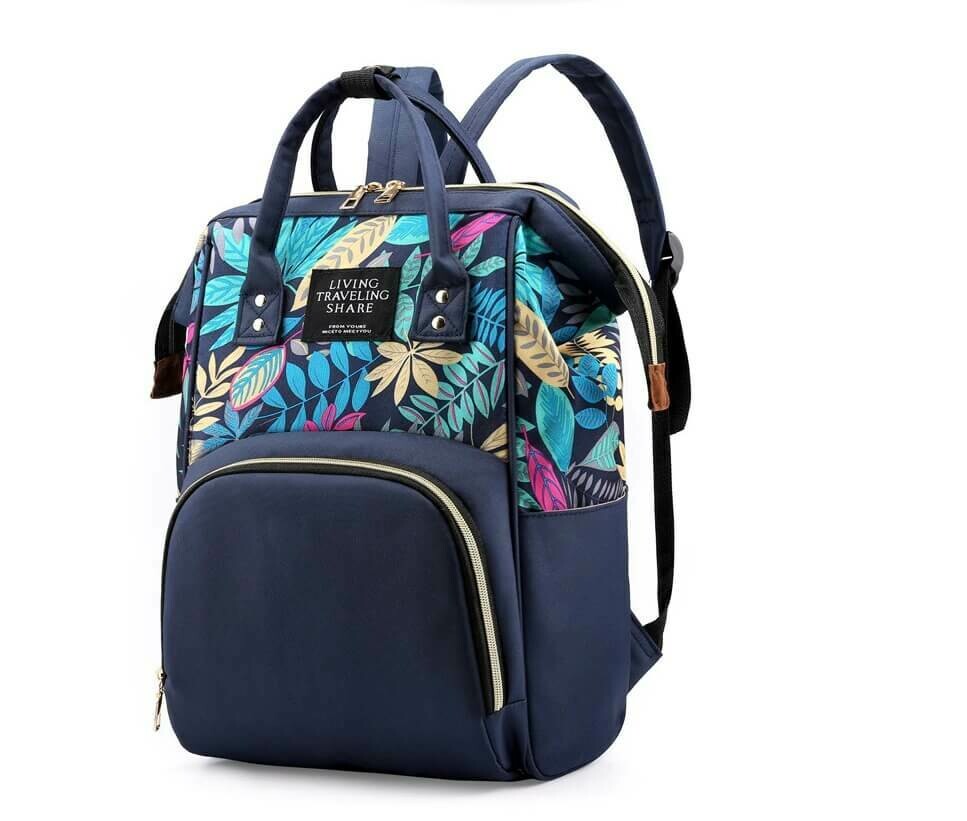 Раница-Чанта за  бебешки принадлежности Tropical Blue