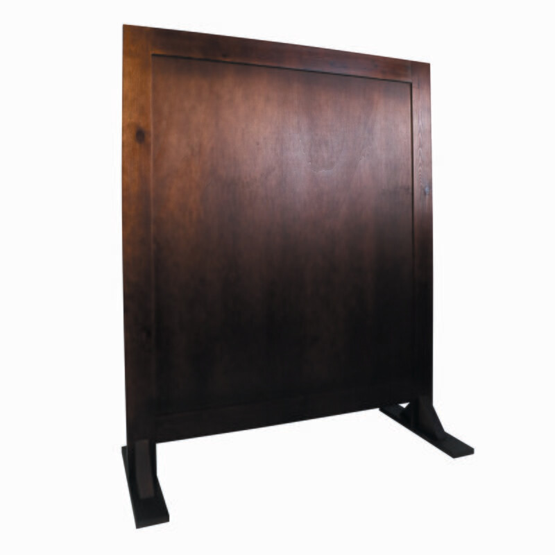 Social Distancing Screen 1200mm x 1500mm Walnut
