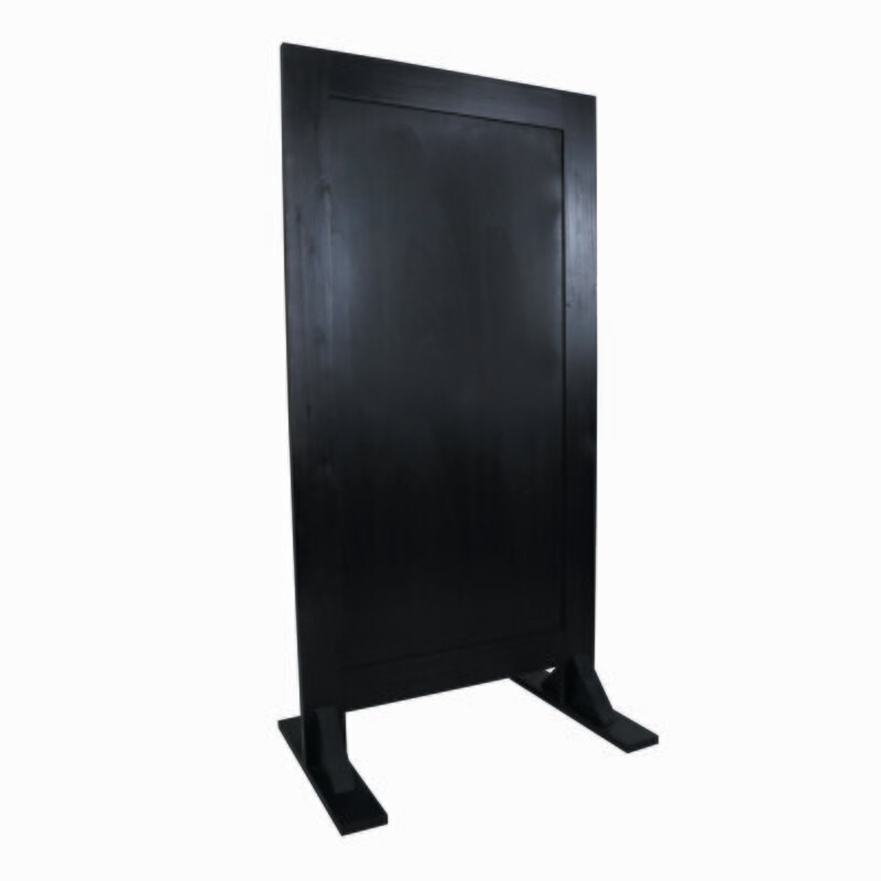 Social Distancing Screen 750mm x 1500mm Black Ash