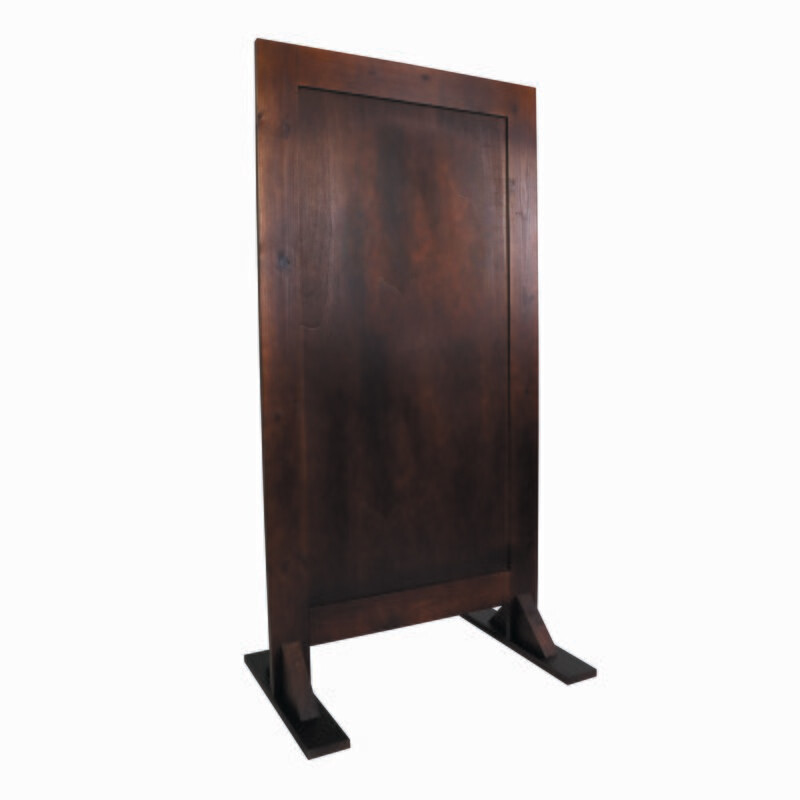 Social Distancing Screen 750mm x 1500mm Walnut