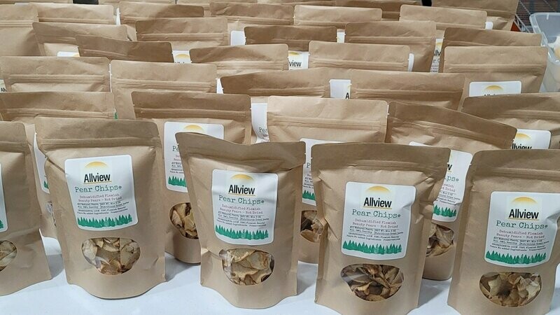 Healthy Dehydrated Snack Package - Mix of Apple & Pear