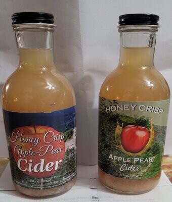 All Natural Honey Crisp Bartlett Pear Blend of Cider 12 Bottles Case