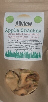 Dehydrated Granny Smith Apple Snack Chips