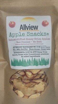 Dehydrated Honey Crisp Apple Snack Chips (Dried)