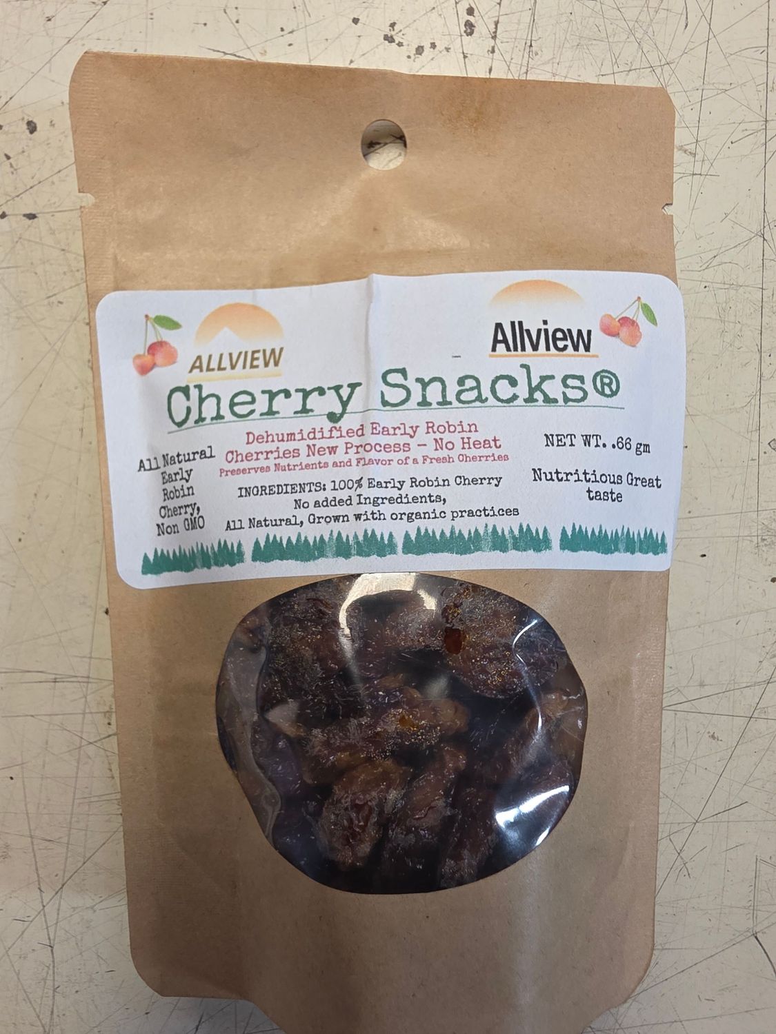 New for Summer 2026 Dehydrated Rainier Cherry Snacks