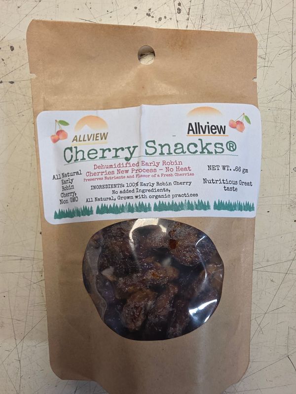 New for Summer 2026 Dehydrated Rainier Cherry Snacks