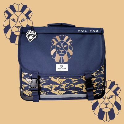 Cartable 38cm LION (réversible)