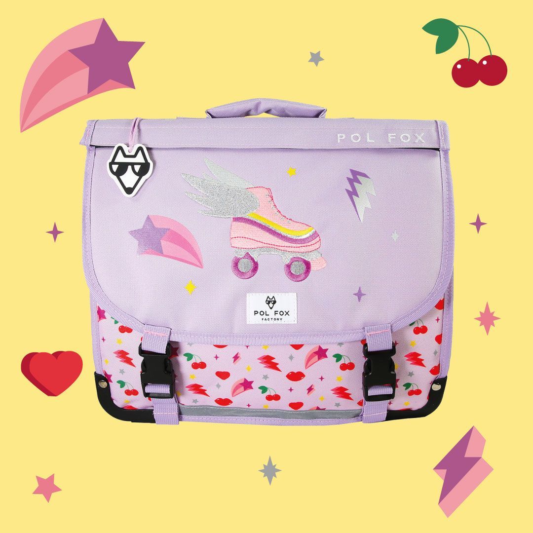 Cartable 41cm GOOD VIBES (réversible) Cartable 41cm GOOD VIBES (réversible)