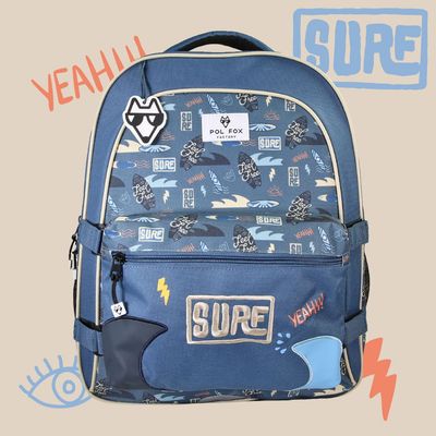 Sac à dos 2 compartiments SURF (poche amovible et réversible)