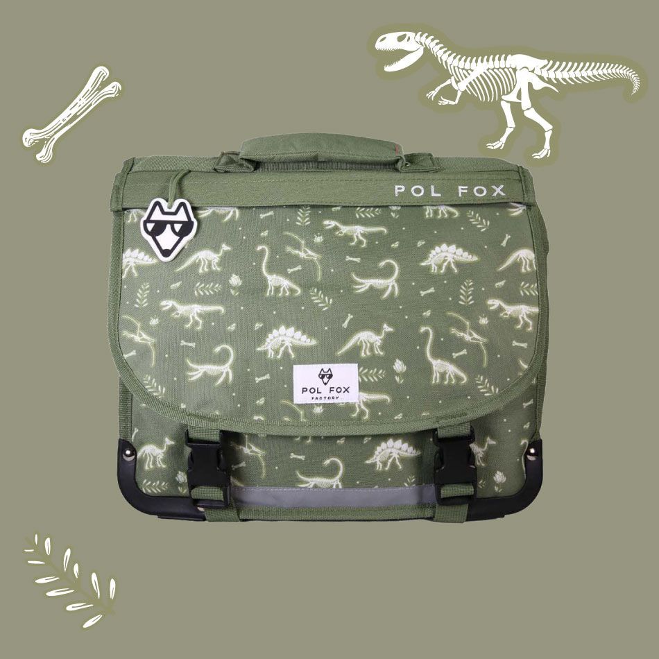 Cartable Jurassic 35cm (réversible)