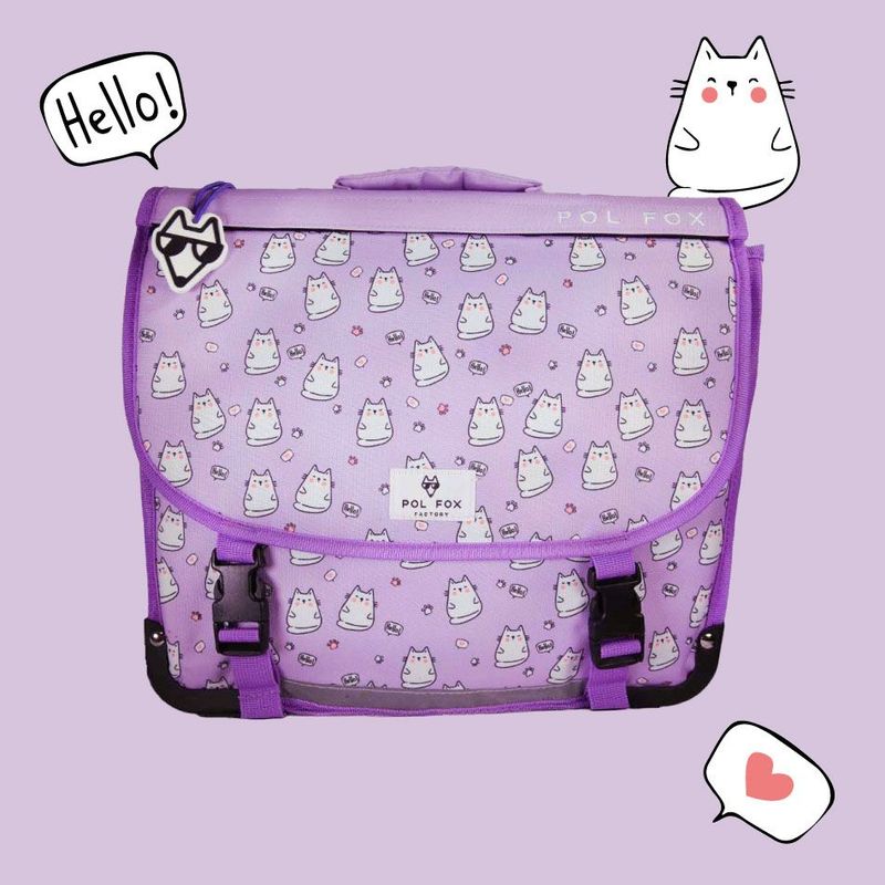 Cartable Hello 38cm (réversible)